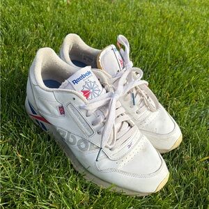 Reebok White Athletic Shoes